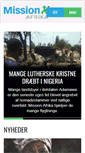 Mobile Screenshot of missionafrika.dk